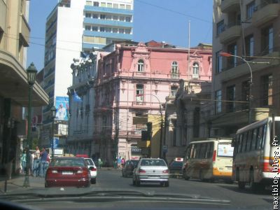 Vue du centre de Santiago